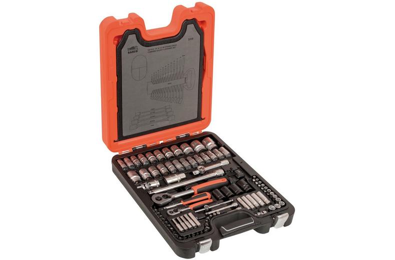 BAHCO S106 SOCKET SET 106PC 1/4 & 1/2IN DR BAHCO S106 SOCKET SET 106PC 1/4 & 1/2IN DR