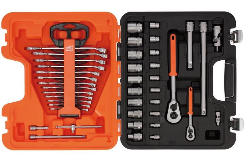 BAHCO S410 SOCKET SET 41PC 1/4IN & 1/2SQDR BAHCO S410 SOCKET SET 41PC 1/4IN & 1/2SQDR