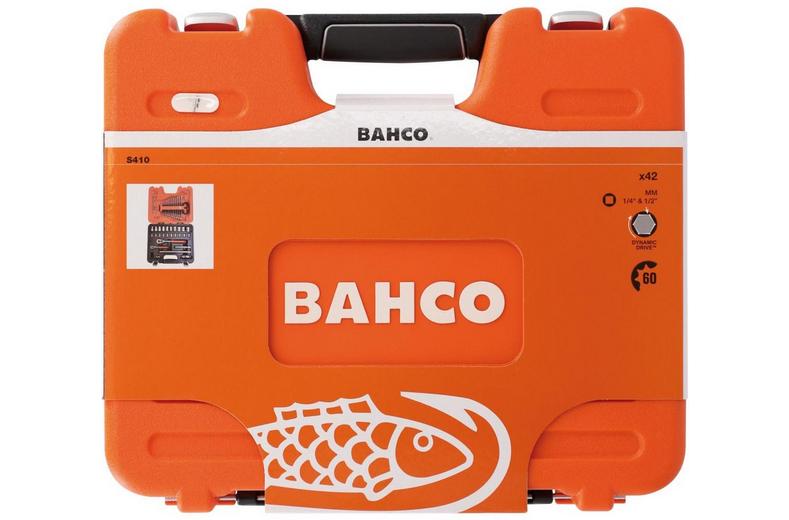 BAHCO S410 SOCKET SET 41PC 1/4IN & 1/2SQDR BAHCO S410 SOCKET SET 41PC 1/4IN & 1/2SQDR