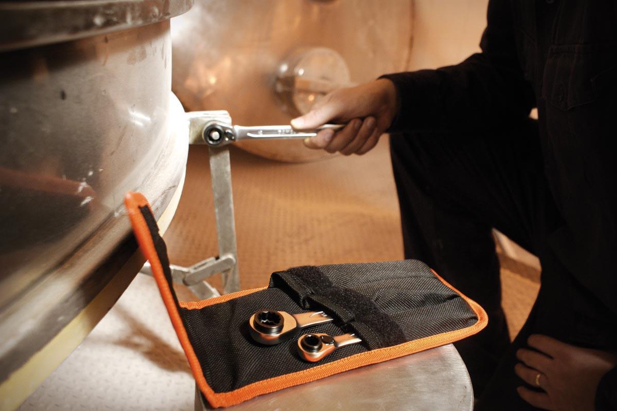 Bahco Ratchet Spanner Set 5Pc 8-36mm