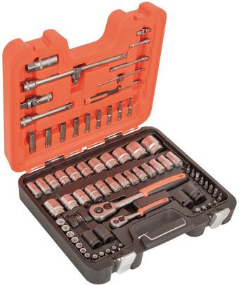 BAHCO S800  SOCKET SET  77PC 1/4 & 1/2IN DR