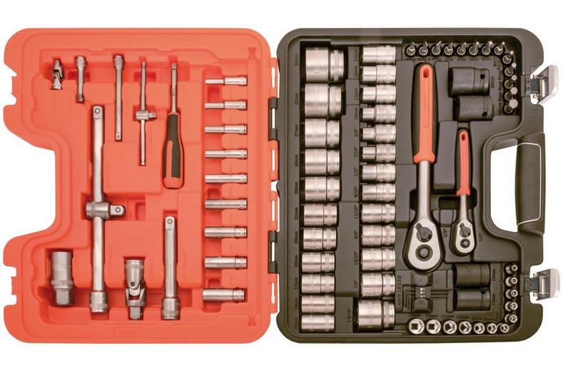 BAHCO S800 SOCKET SET 77PC 1/4 & 1/2IN DR BAHCO S800 SOCKET SET 77PC 1/4 & 1/2IN DR