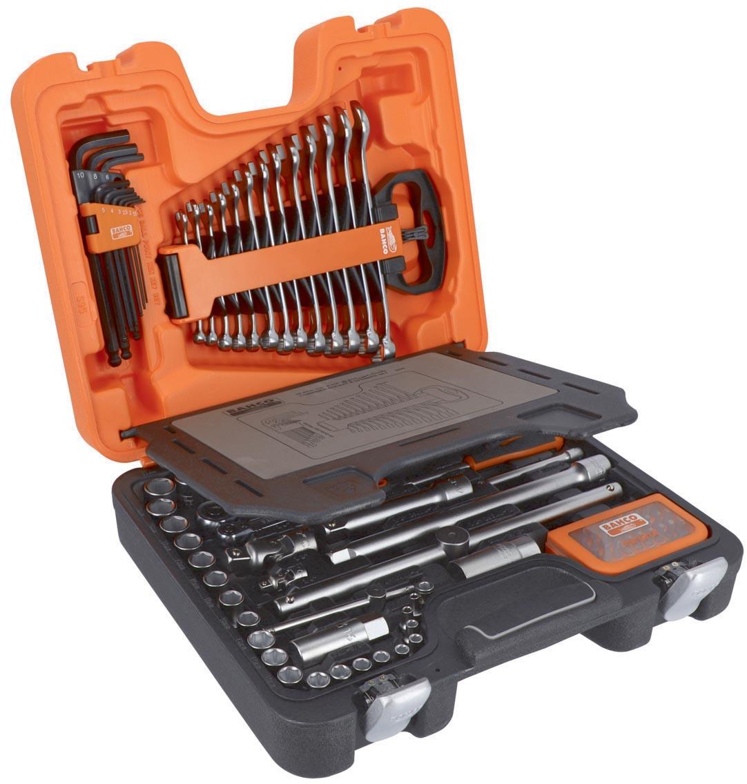 BAHCO 95 PIECE SOCKET & MECH SET