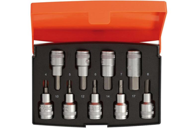 BAHCO 9 PIECE HEX BIT SOCKET SET BAHCO 9 PIECE HEX BIT SOCKET SET