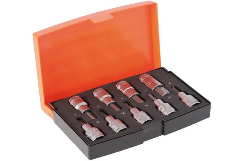 BAHCO 9 PIECE HEX BIT SOCKET SET BAHCO 9 PIECE HEX BIT SOCKET SET