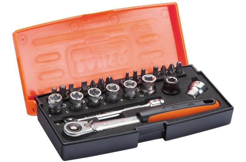 BAHCO SL24 SOCKET SET 24PC 1/4IN DR BAHCO SL24 SOCKET SET 24PC 1/4IN DR