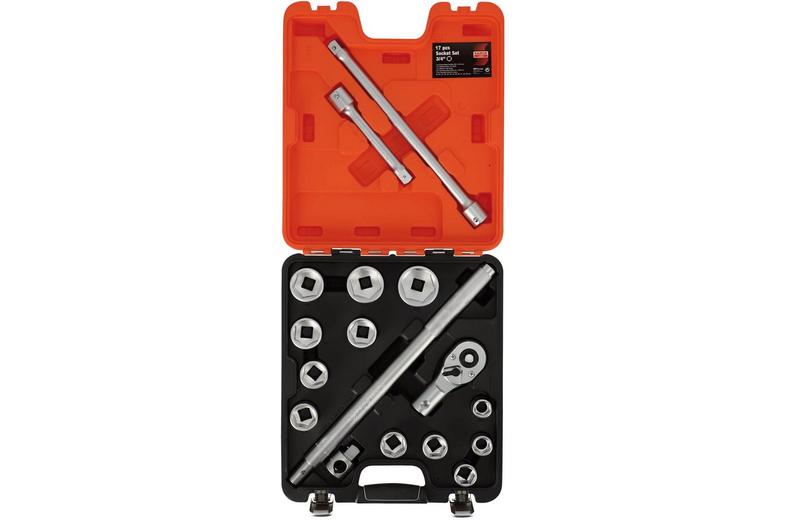 BAHCO SLX17 SOCKET SET 17PC 3/4IN DR BAHCO SLX17 SOCKET SET 17PC 3/4IN DR