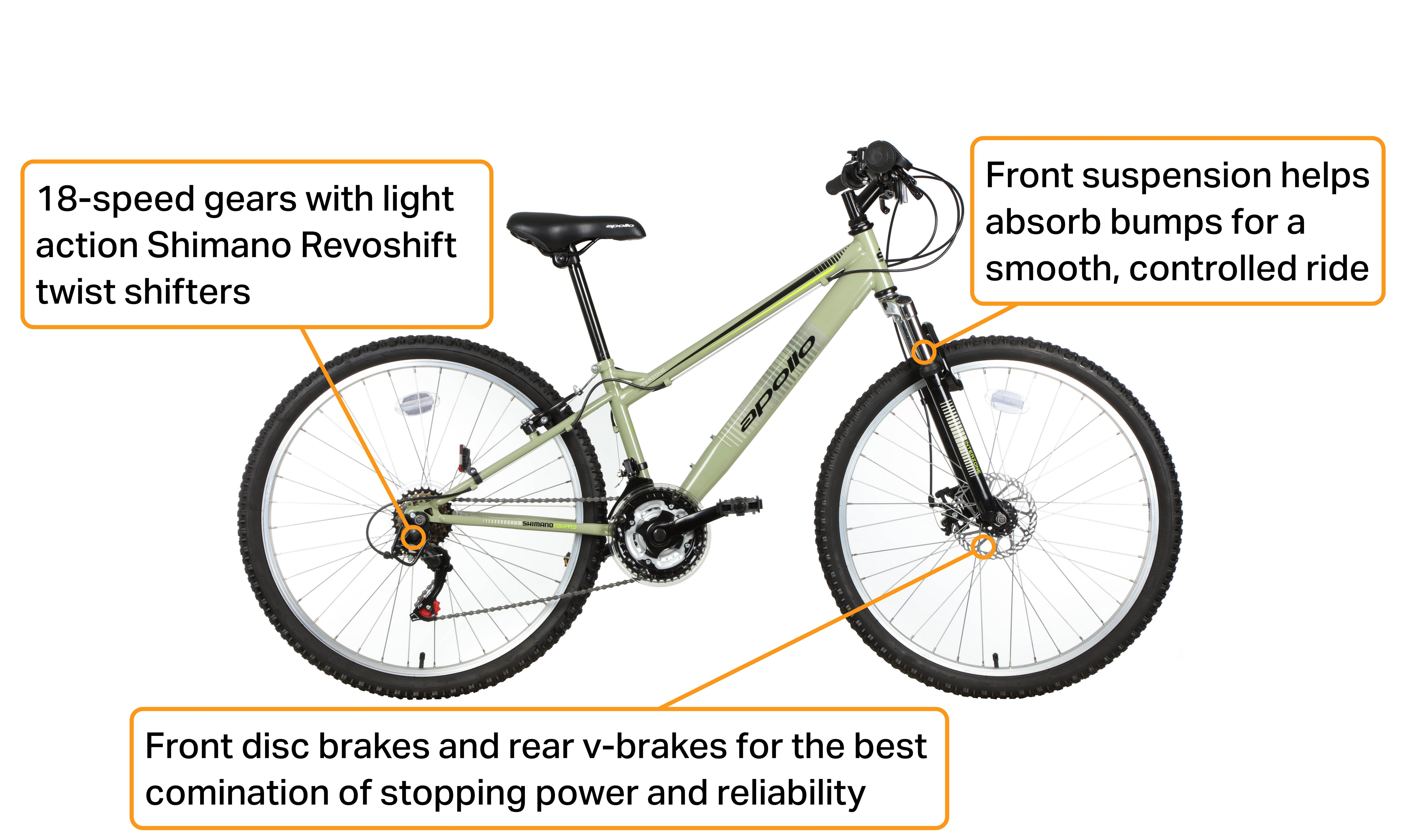 Apollo Interzone Bike - 26" Wheel