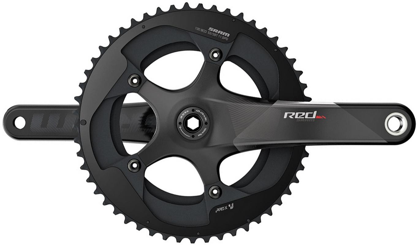 Halfords Sram SRAM Cranksets & Spareset Red GXP 175mm / 50-34T Yaw GXP | Extra 8% off for BC Members