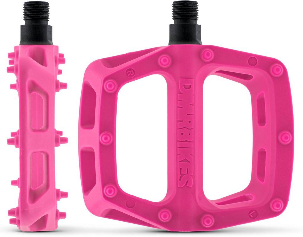 Halfords DMR Dmr V6 Nylon Mtb Pedals, Pink | Extra 8% off for BC Members