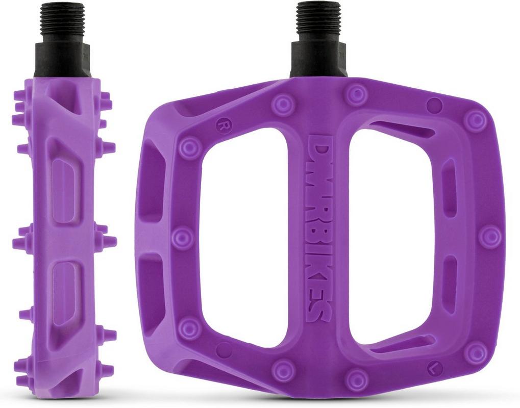 Halfords DMR Dmr V6 Nylon Mtb Pedals, Purple | Extra 8% off for BC Members