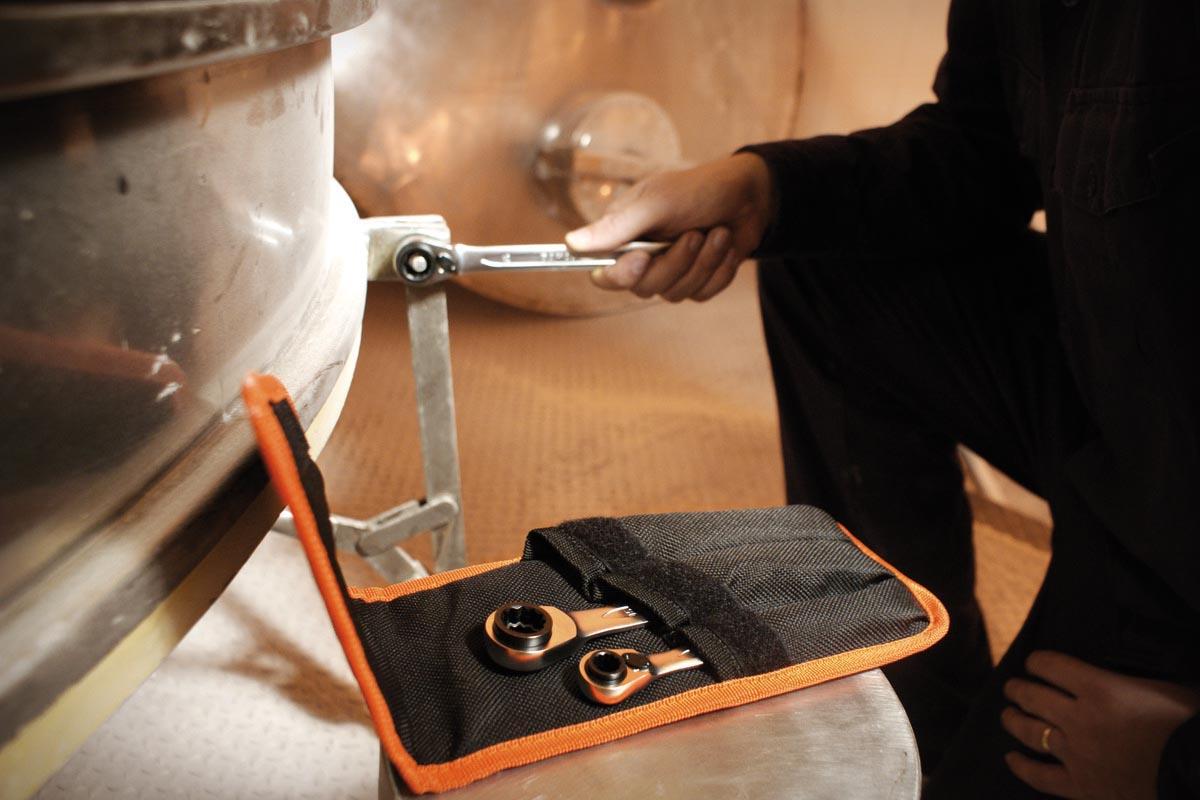 BAHCO S4RM REV RATCHET SPANNER SET 3PC 8-19MM