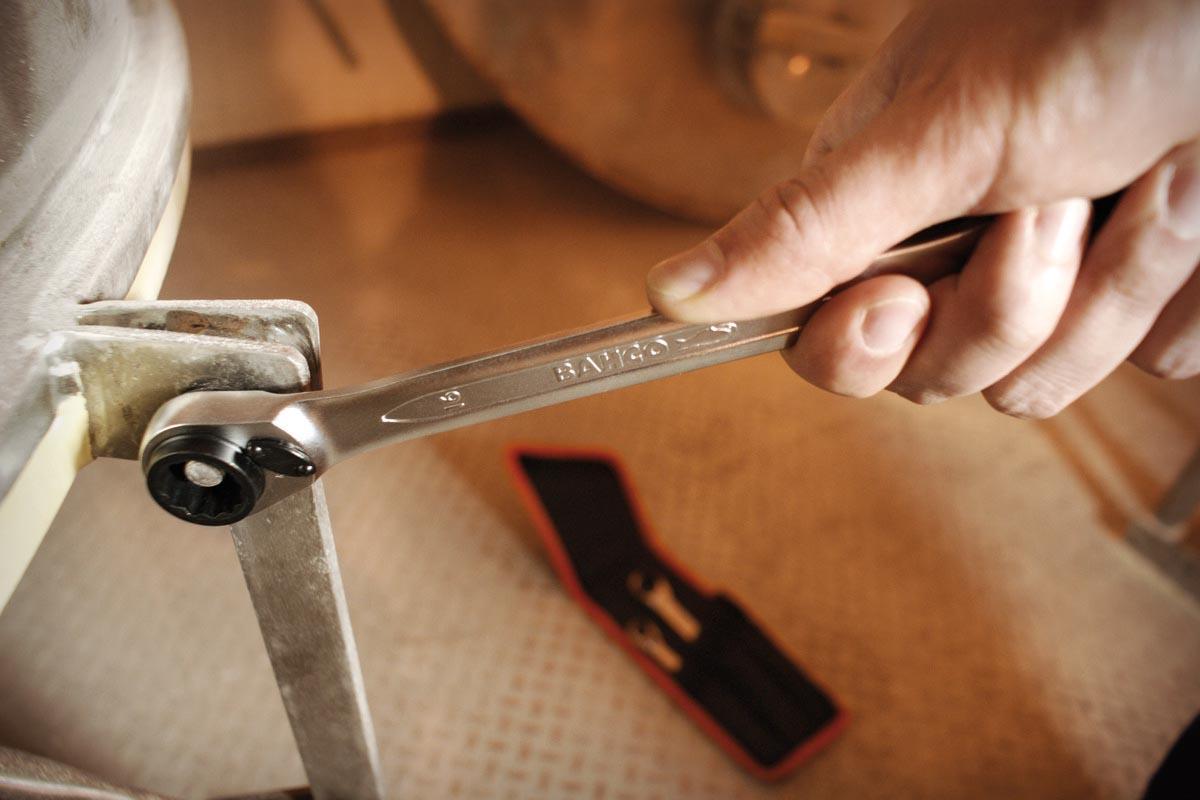 BAHCO S4RM REV RATCHET SPANNER SET 3PC 8-19MM