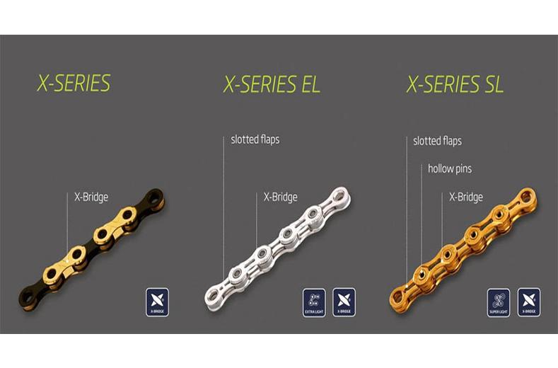 KMC X10EL 10 Speed Chain, Silver, 114L KMC X10EL 10 Speed Chain, Silver, 114L