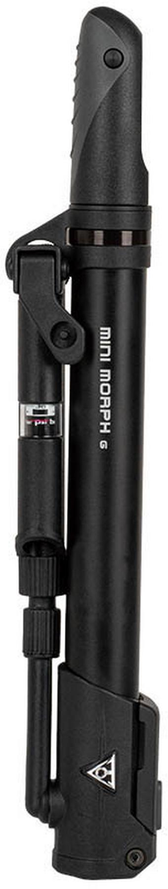 Topeak Mini Morph Hand Pump With Gauge Black
