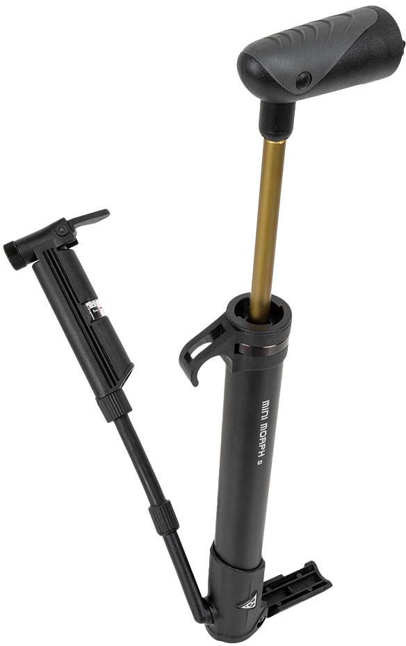 Topeak Mini Morph Hand Pump With Gauge Black