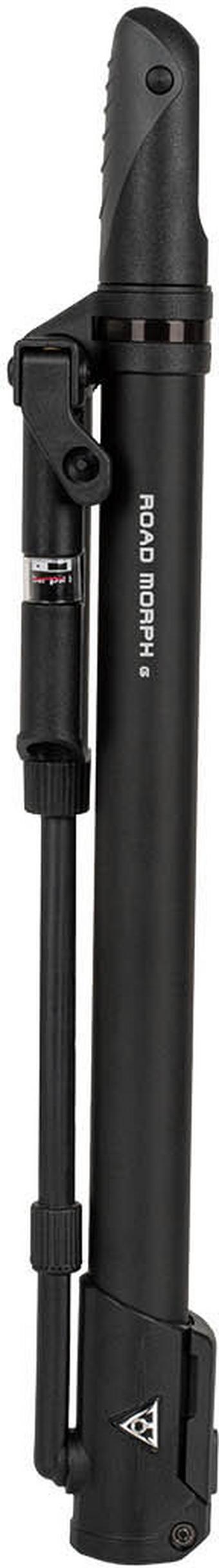 Topeak Road Morph Hand Pump With Gauge Black