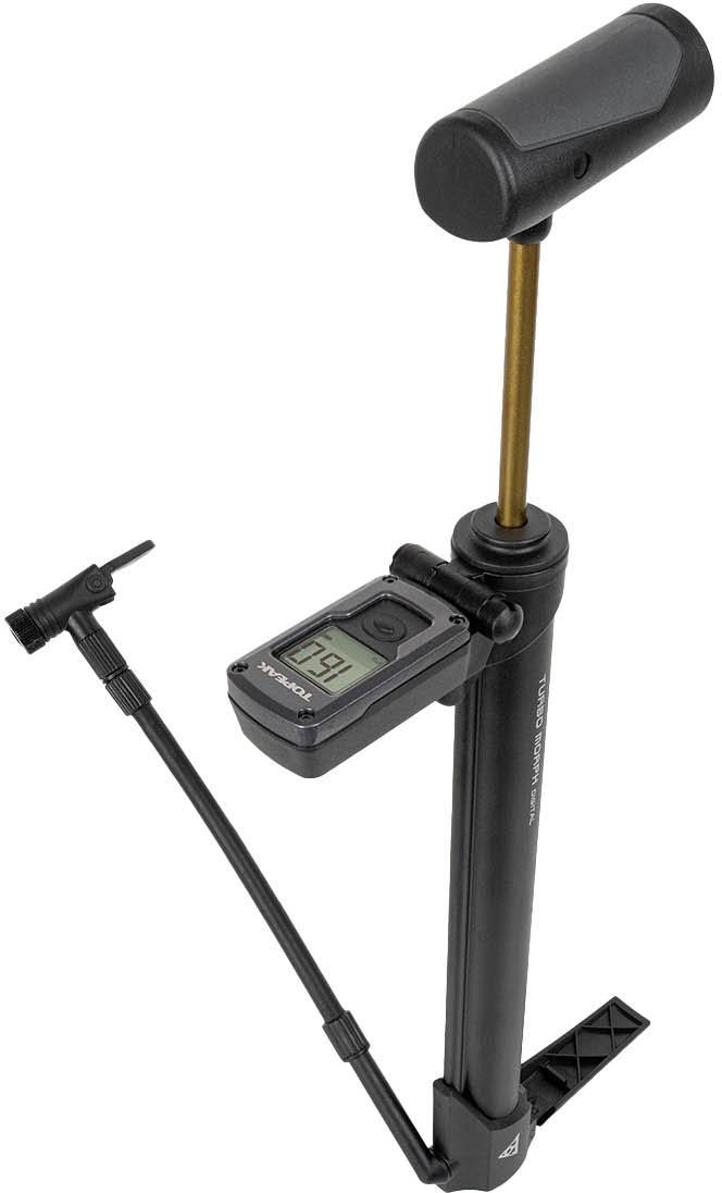 Topeak Turbo Morph Digital Hand Pump Black