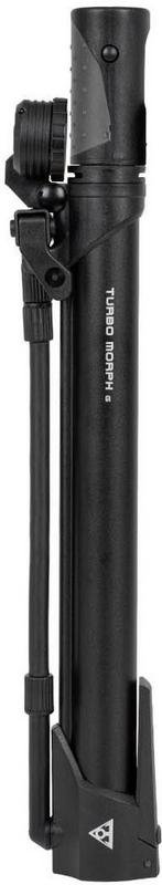 Halfords Topeak Turbo Morph Hand Pump With Gauge Black | Extra 8% off for BC Members