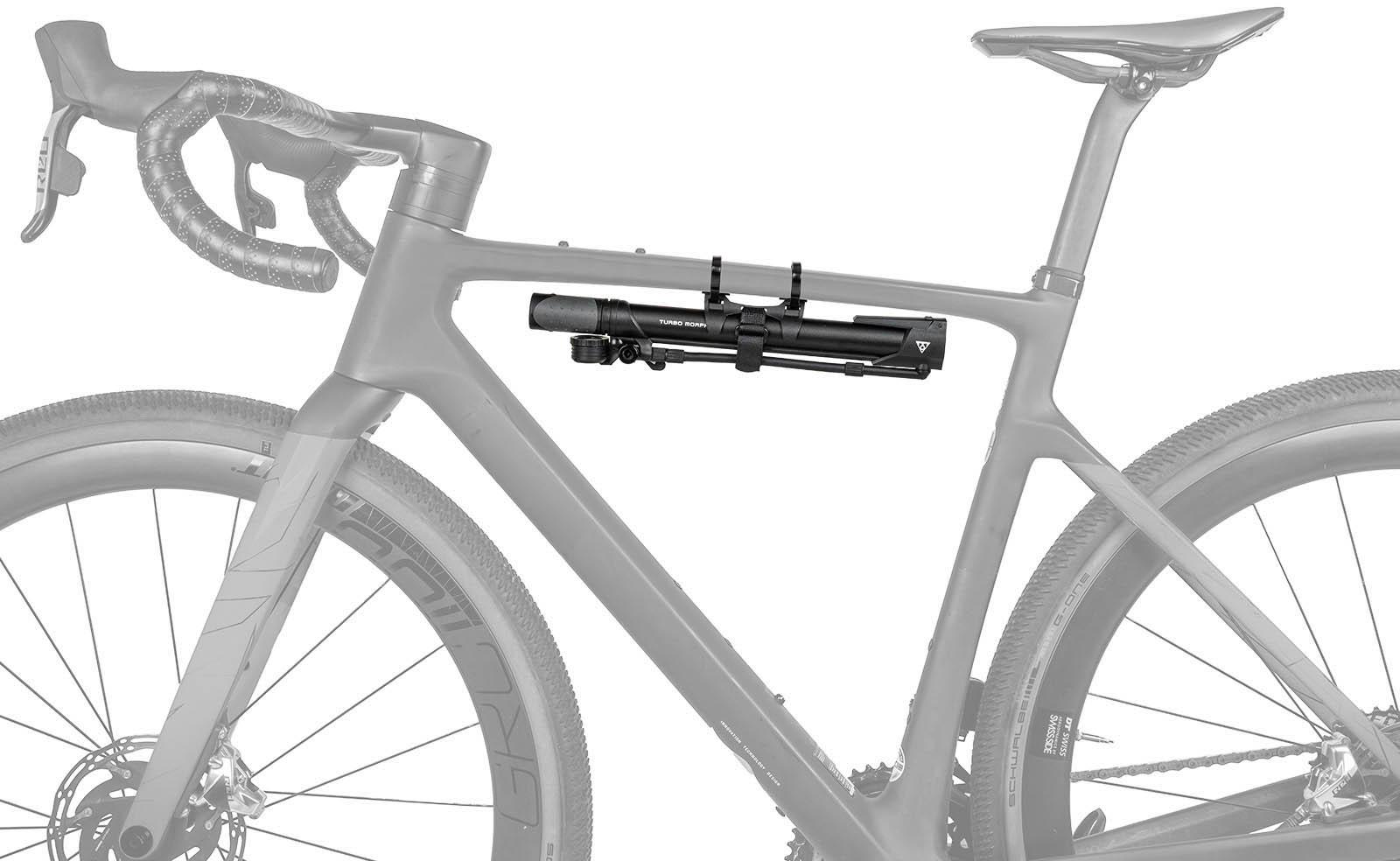 Topeak Turbo Morph Hand Pump With Gauge Black