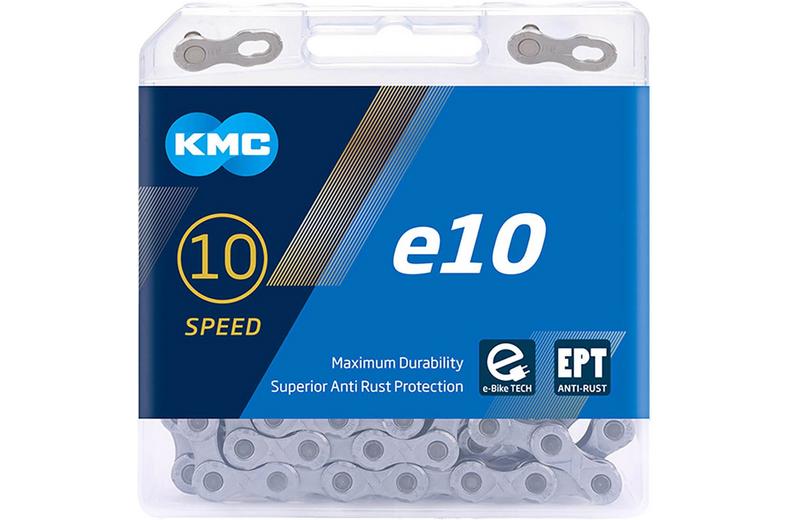 KMC E10 EPT 10 Speed Chain, Silver, 136L KMC E10 EPT 10 Speed Chain, Silver, 136L