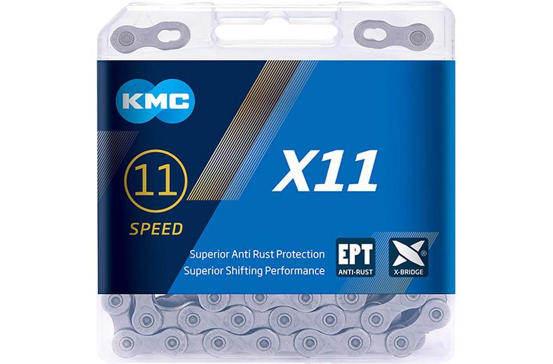 KMC X11 EPT 11 Speed Chain, Silver, 118L KMC X11 EPT 11 Speed Chain, Silver, 118L