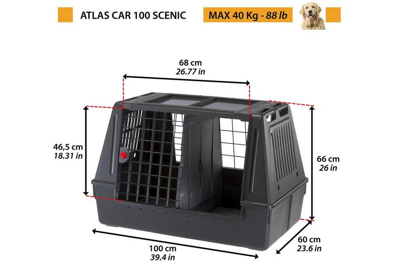 Ferplast Atlas Car 100 Scenic Ferplast Atlas Car 100 Scenic