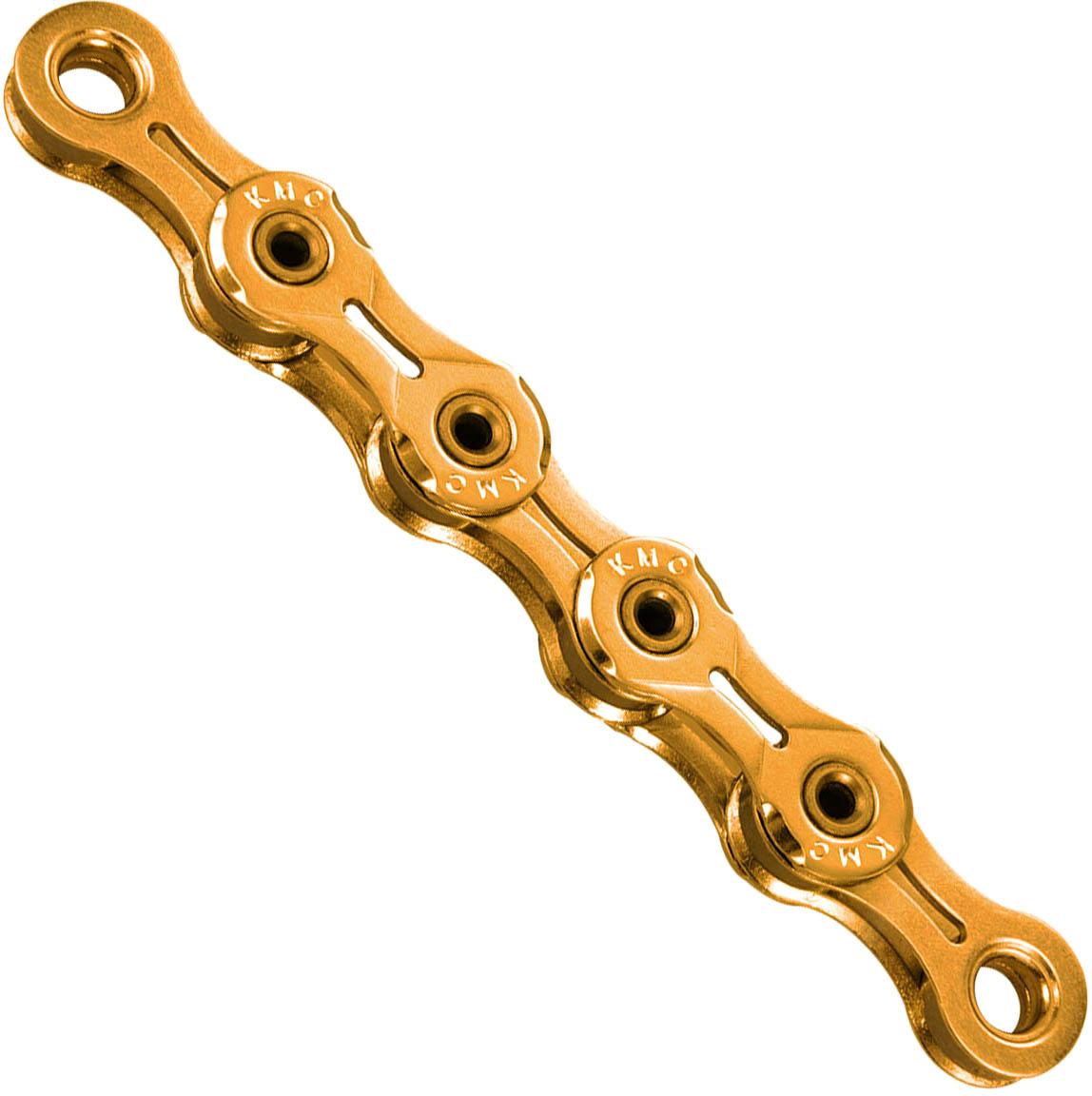 KMC X11SL Ti-N 11 Speed Chain, Gold, 118L