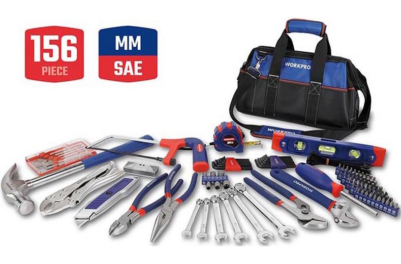 WORKPRO 156PC TOOL BAG WORKPRO 156PC TOOL BAG