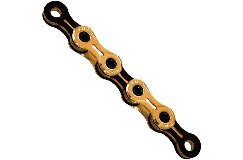 KMC X11SL Ti-N 11 Speed Chain, Black/Gold, 118L KMC X11SL Ti-N 11 Speed Chain, Black/Gold, 118L