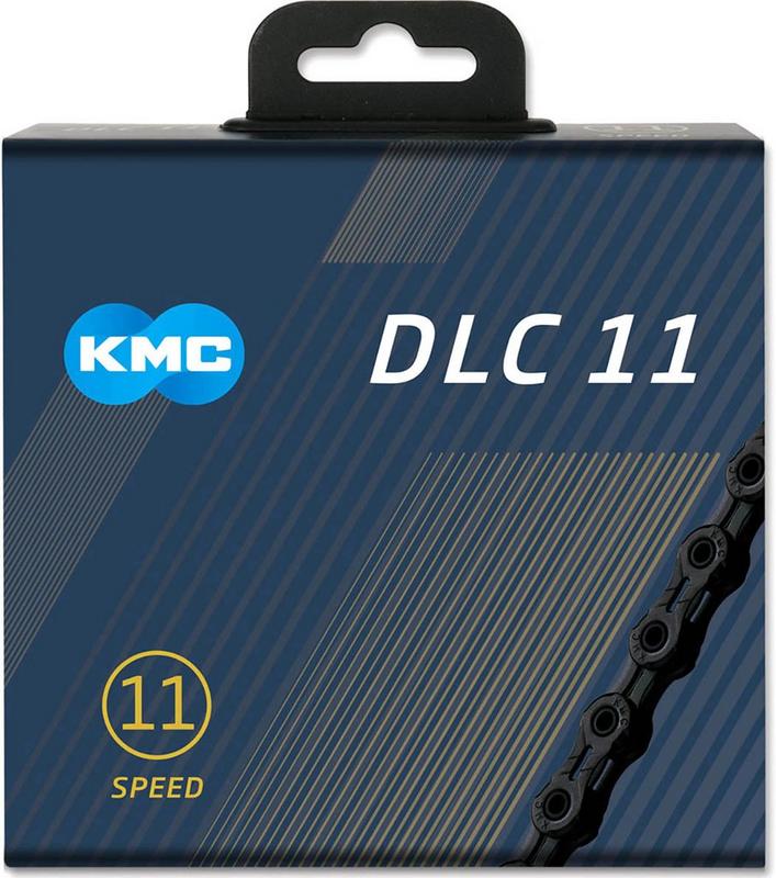 Halfords KMC Kmc X11 Dlc 11 Speed Chain, 118L, Black | Extra 8% off for BC Members