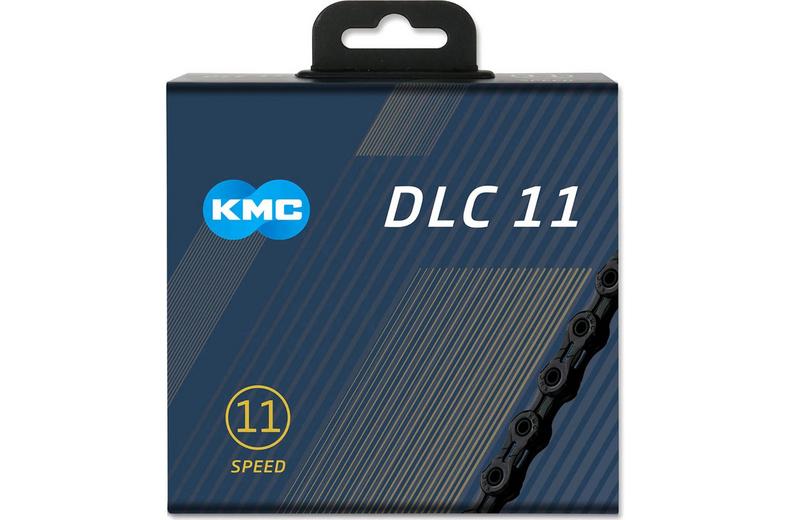 KMC X11 DLC 11 Speed Chain, 118L, Black KMC X11 DLC 11 Speed Chain, 118L, Black