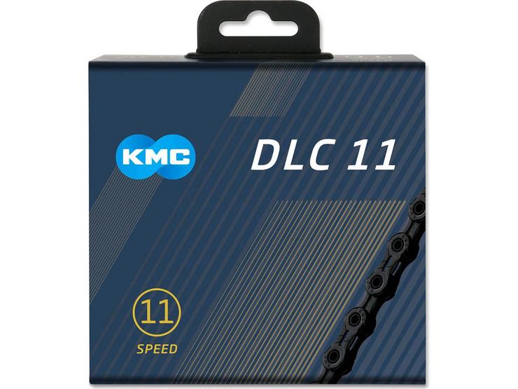 KMC X11 DLC 11 Speed Chain, 118L, Black
