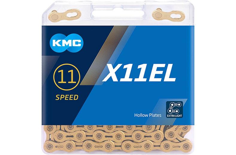KMC X11EL Ti-N 11 Speed Chain, Gold, 118L KMC X11EL Ti-N 11 Speed Chain, Gold, 118L