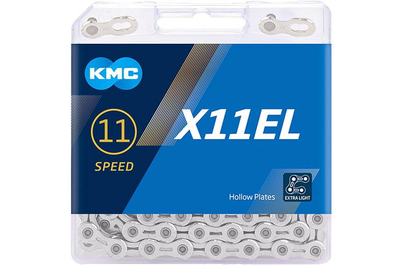 KMC X11EL 11 Speed Chain, Silver, 118L KMC X11EL 11 Speed Chain, Silver, 118L