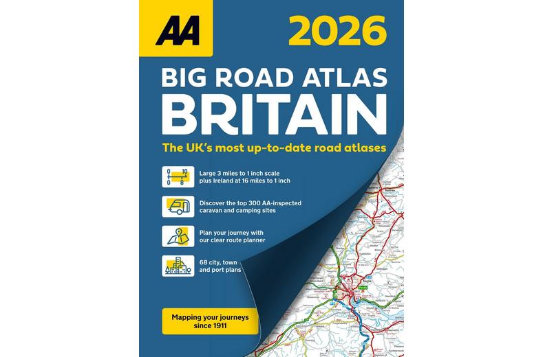 AA Big Road Atlas Britain 2026 AA Big Road Atlas Britain 2026