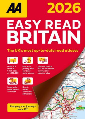 AA Easy Read Atlas Britain 2026