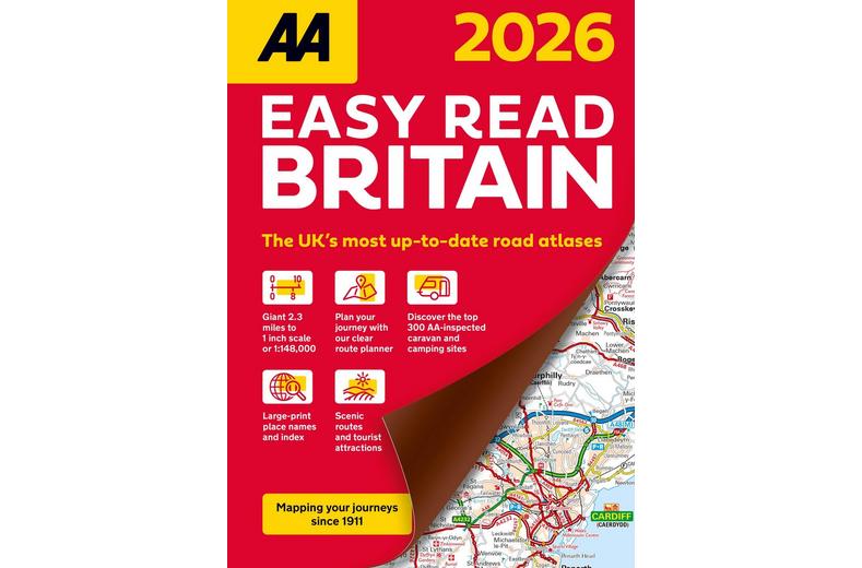 AA Easy Read Atlas Britain 2026 AA Easy Read Atlas Britain 2026