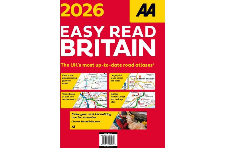 AA Easy Read Atlas Britain 2026 AA Easy Read Atlas Britain 2026