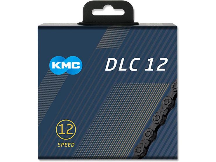 KMC X12SL DLC 12 Speed Chain, 126L, Black
