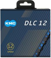 Halfords KMC Kmc X12Sl Dlc 12 Speed Chain, 126L, Black/Blue | Extra 8% off for BC Members