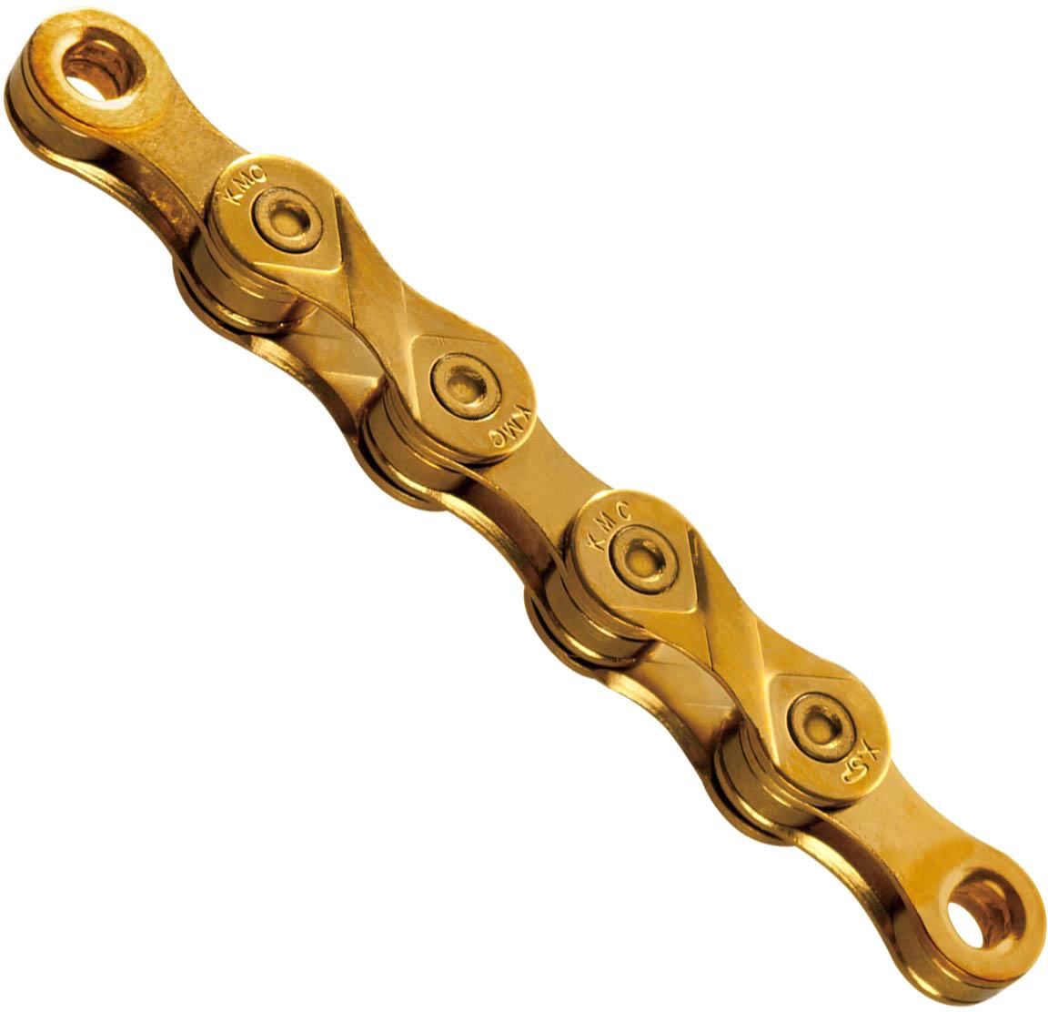 KMC X9 Ti-N 9 Speed Chain, Gold, 114L