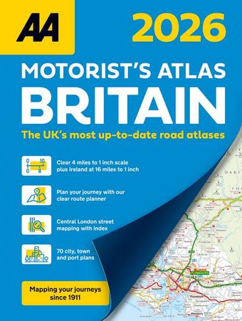 AA Motorist's Atlas Britain 2026
