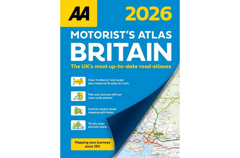 AA Motorist's Atlas Britain 2026 AA Motorist's Atlas Britain 2026