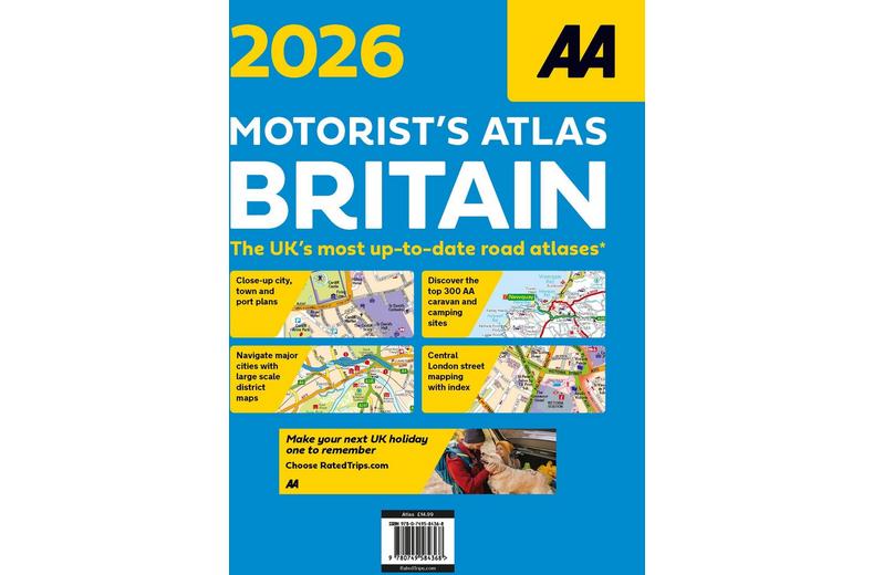 AA Motorist's Atlas Britain 2026 AA Motorist's Atlas Britain 2026