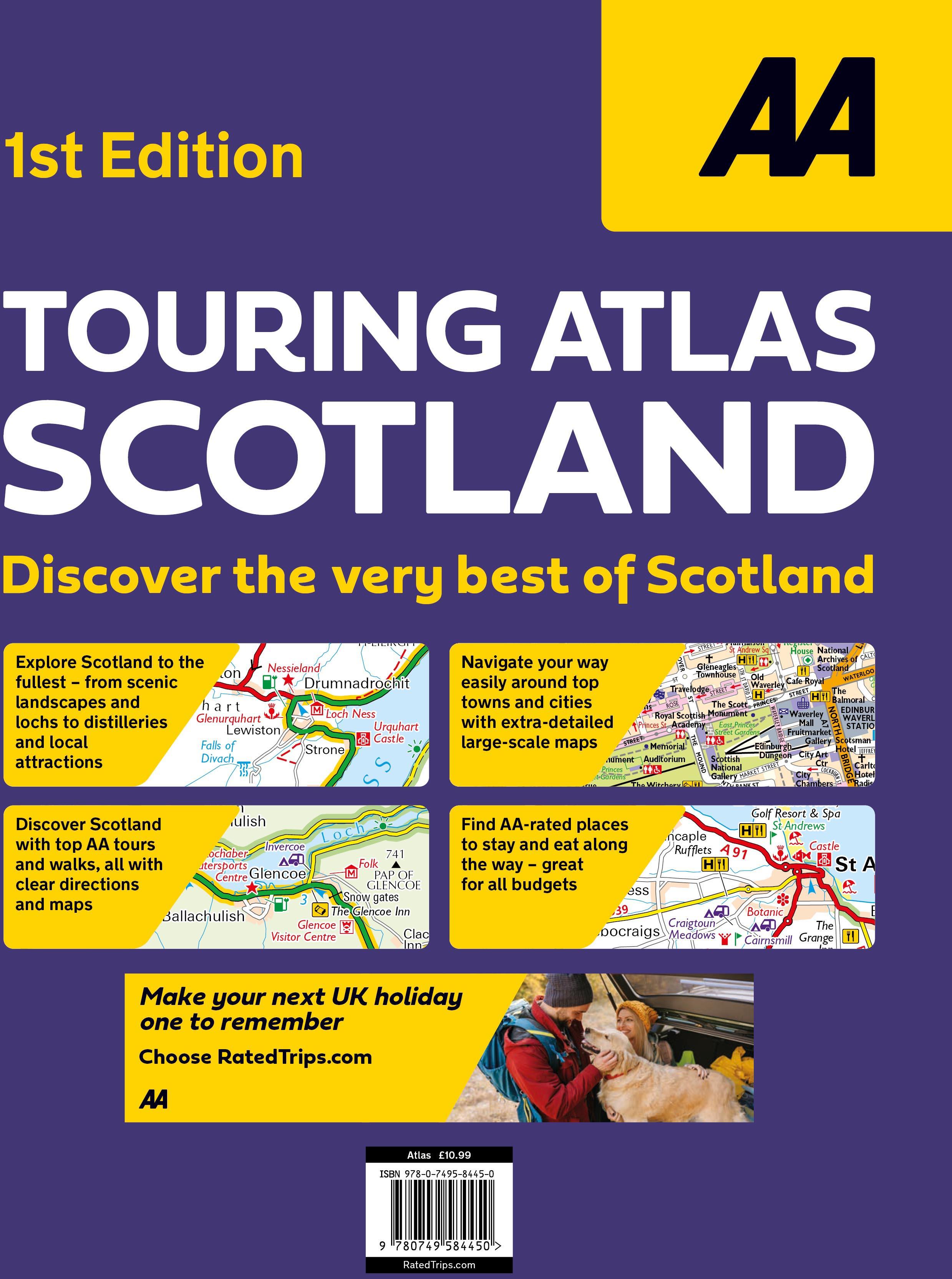 AA Touring Atlas Scotland