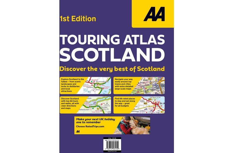 AA Touring Atlas Scotland AA Touring Atlas Scotland