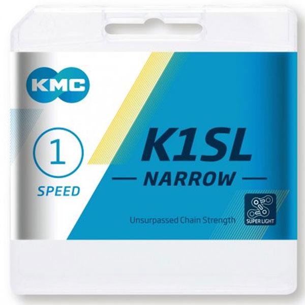 KMC K1SL Narrow Bike Chain, Ti-N Gold 100L