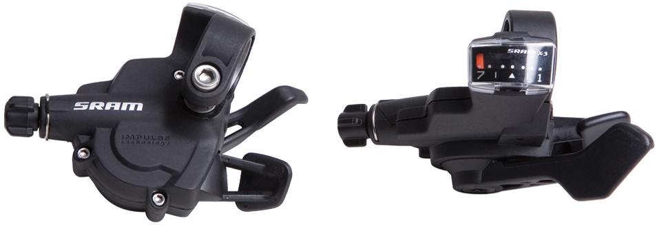 Halfords Sram X3 3X7 Speed Shifter Set | Extra 8% off for BC Members