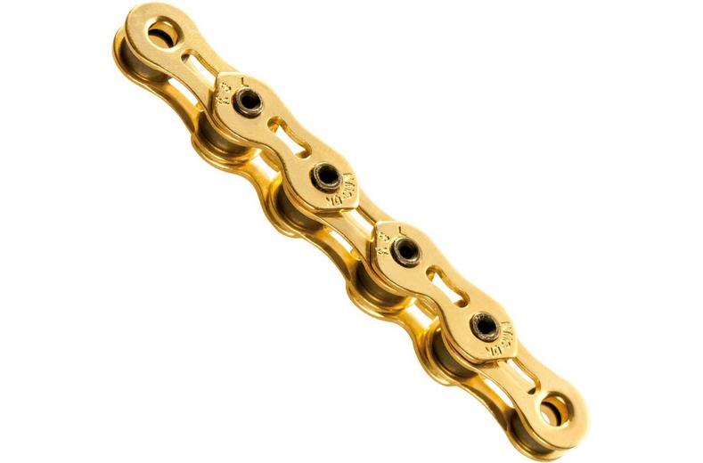 KMC K1SL Wide Ti-N Single Speed Chain, Gold, 100L KMC K1SL Wide Ti-N Single Speed Chain, Gold, 100L